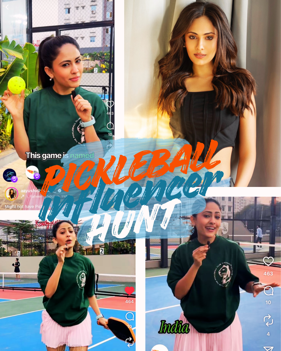 Come Join the Pickleball Influencer Hunt!