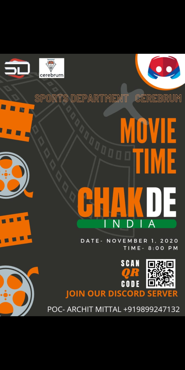 poster of Chak De India event