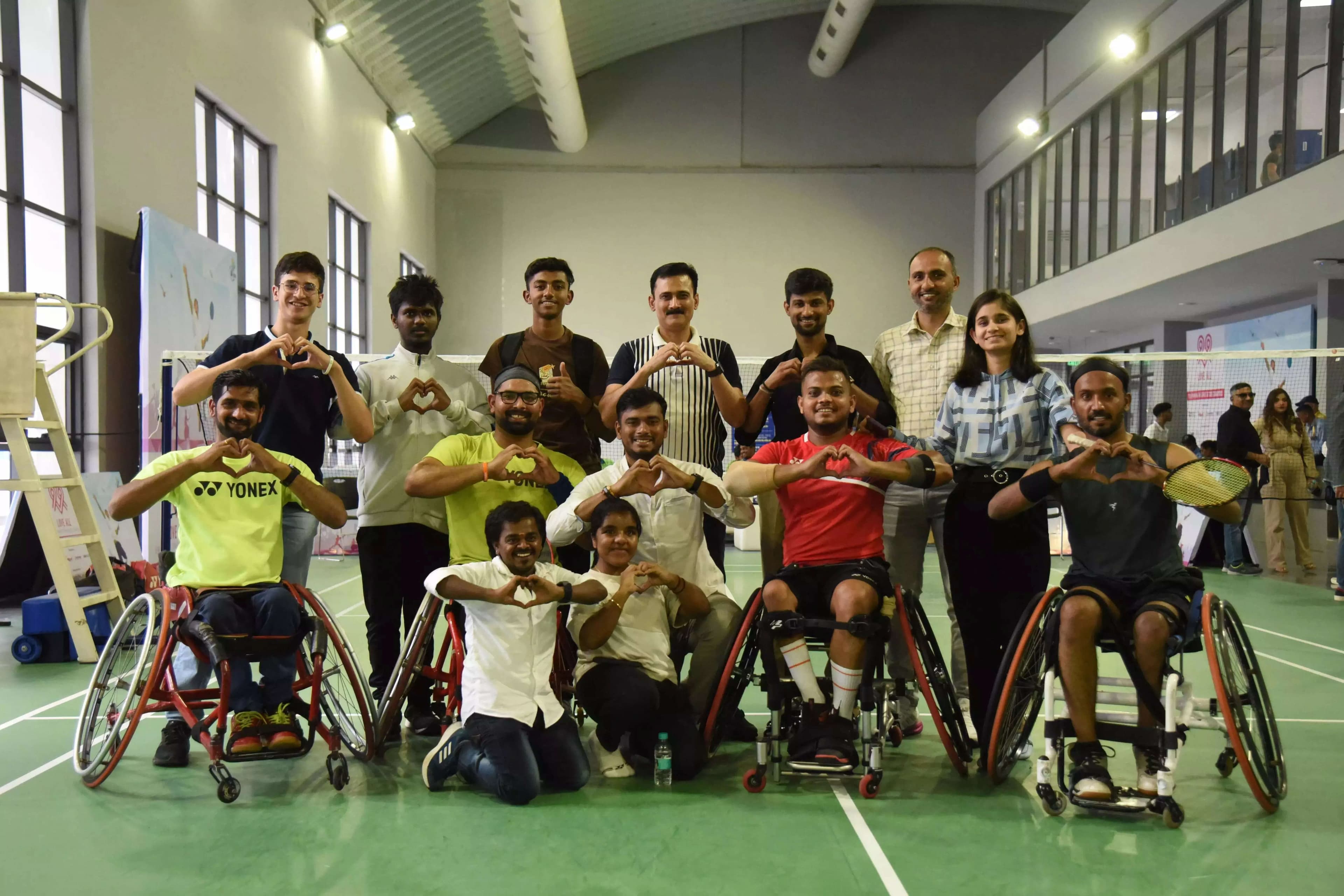BU's Love All Para-Badminton Championship