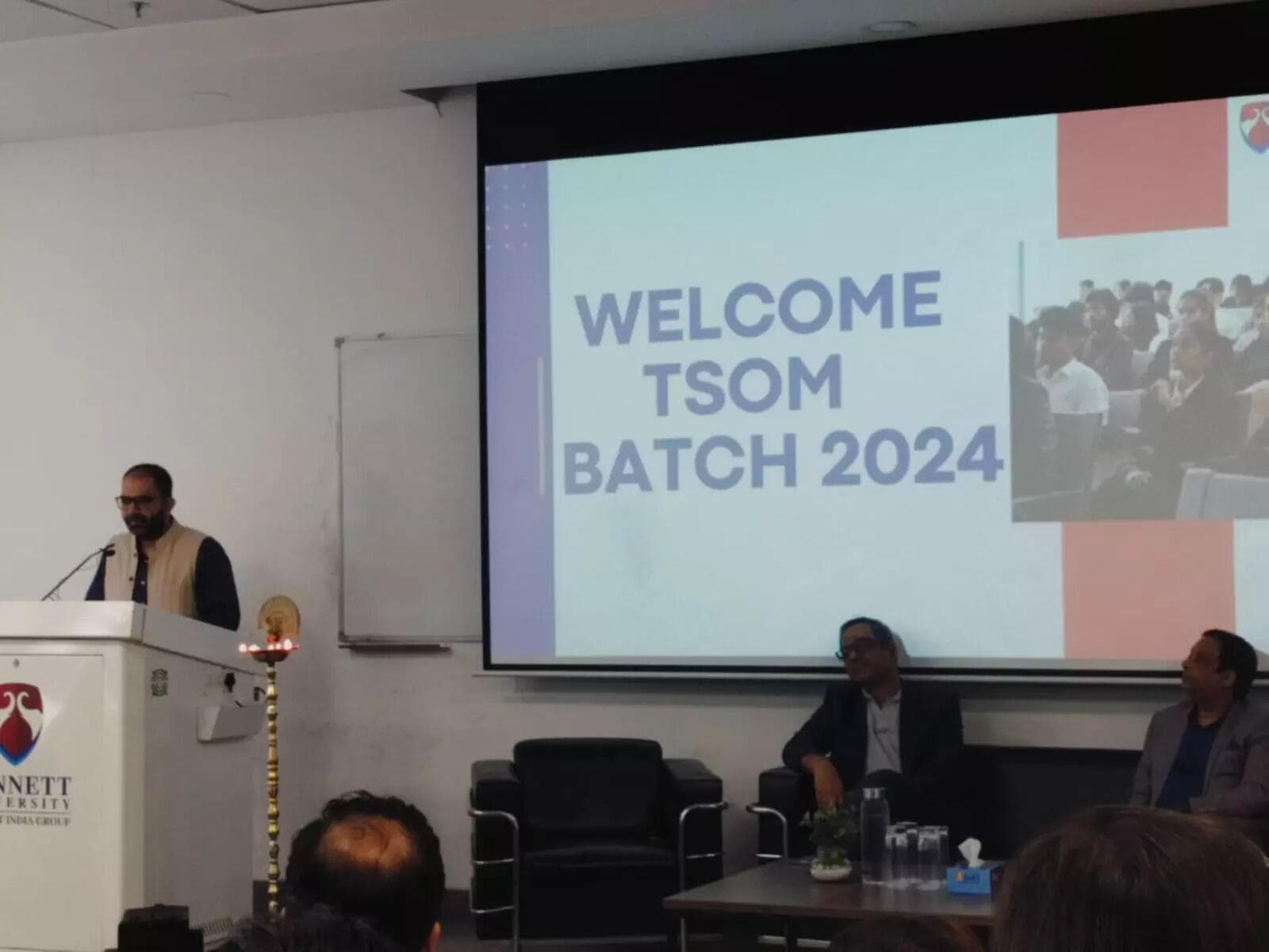 TSOM Orientation: Dean welcomes ‘Future Media Stars’