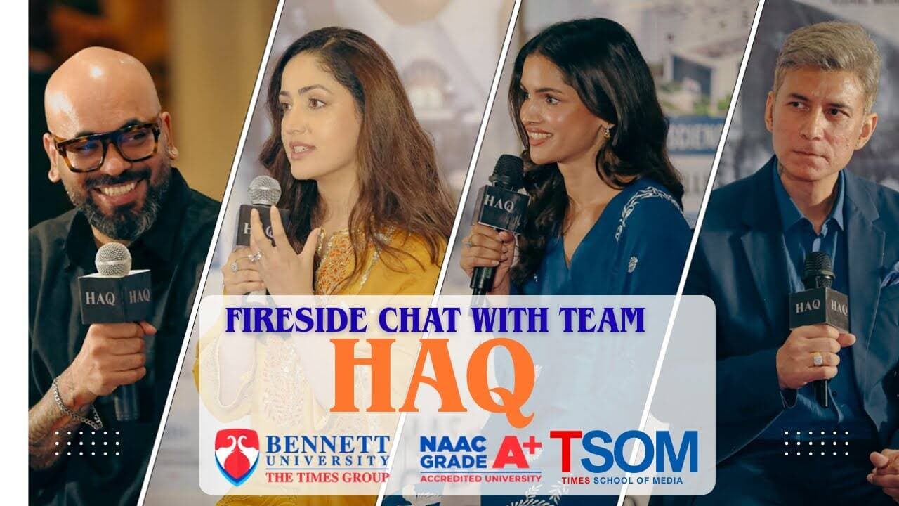 Exclusive Fireside Chat with Yami Gautam and Haq team on Cinema & Justice