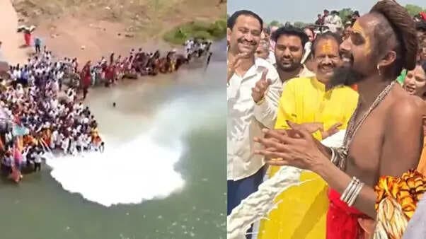 11,000 litres of milk: Spiritual offering or extreme prolifigacy?
