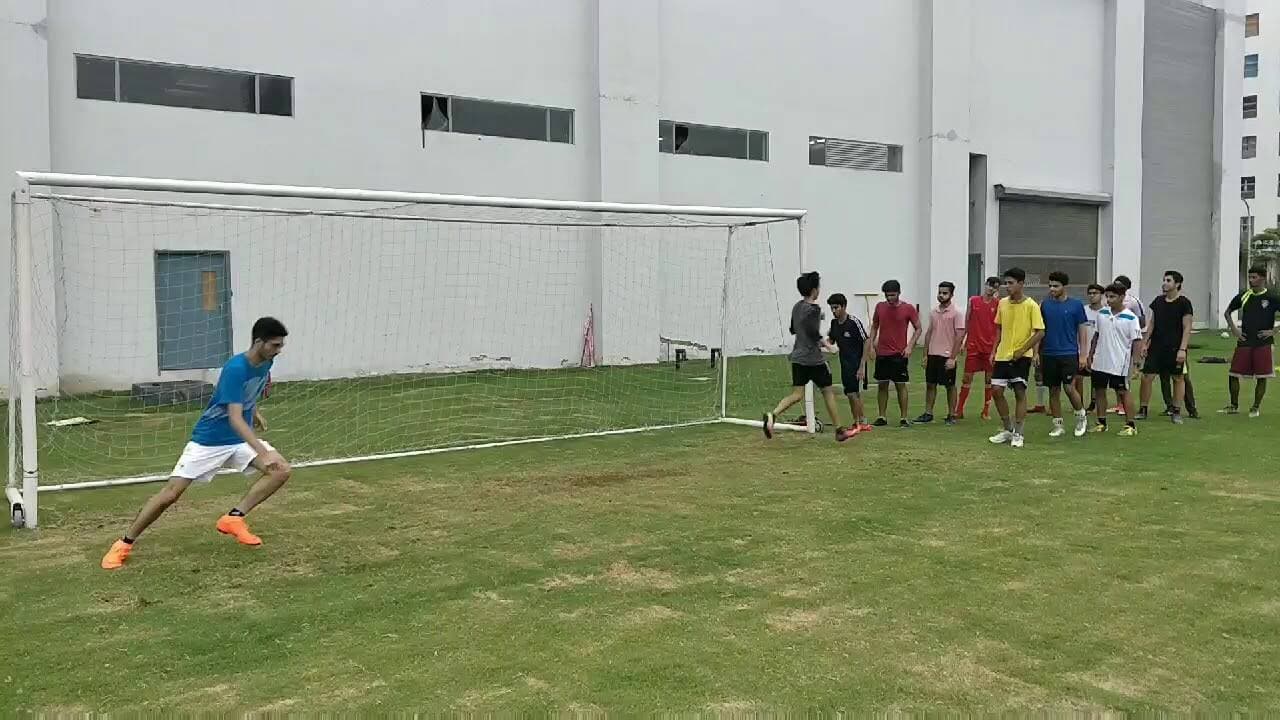 Freshers' sports trials