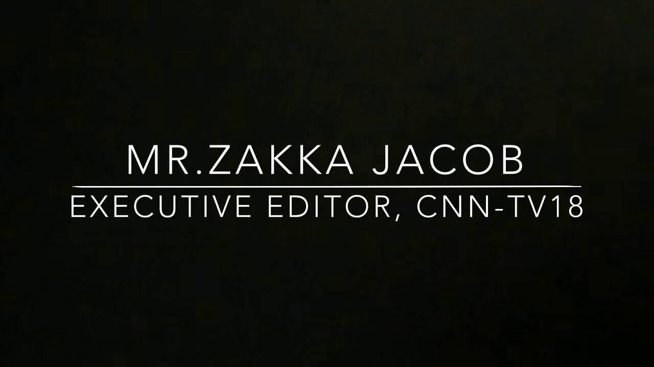TV Journalism has scope to grow: Zakka Jacob