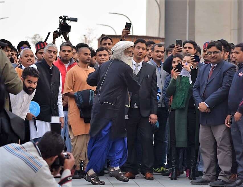 Sadhguru’s visit sparks excitement