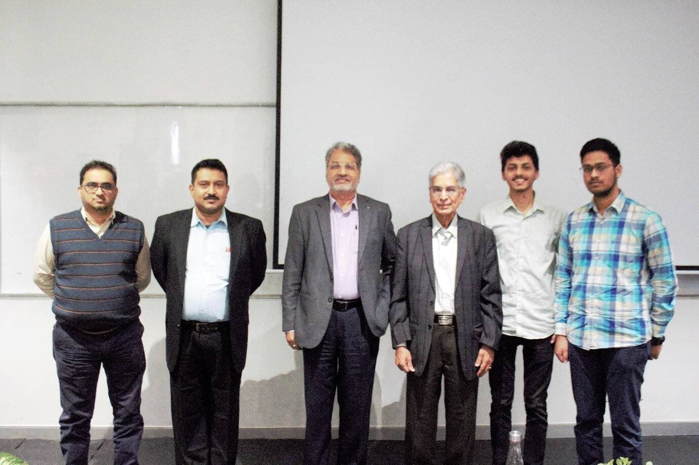 Distinguished ISRO Prof BN Suresh talks to BU students