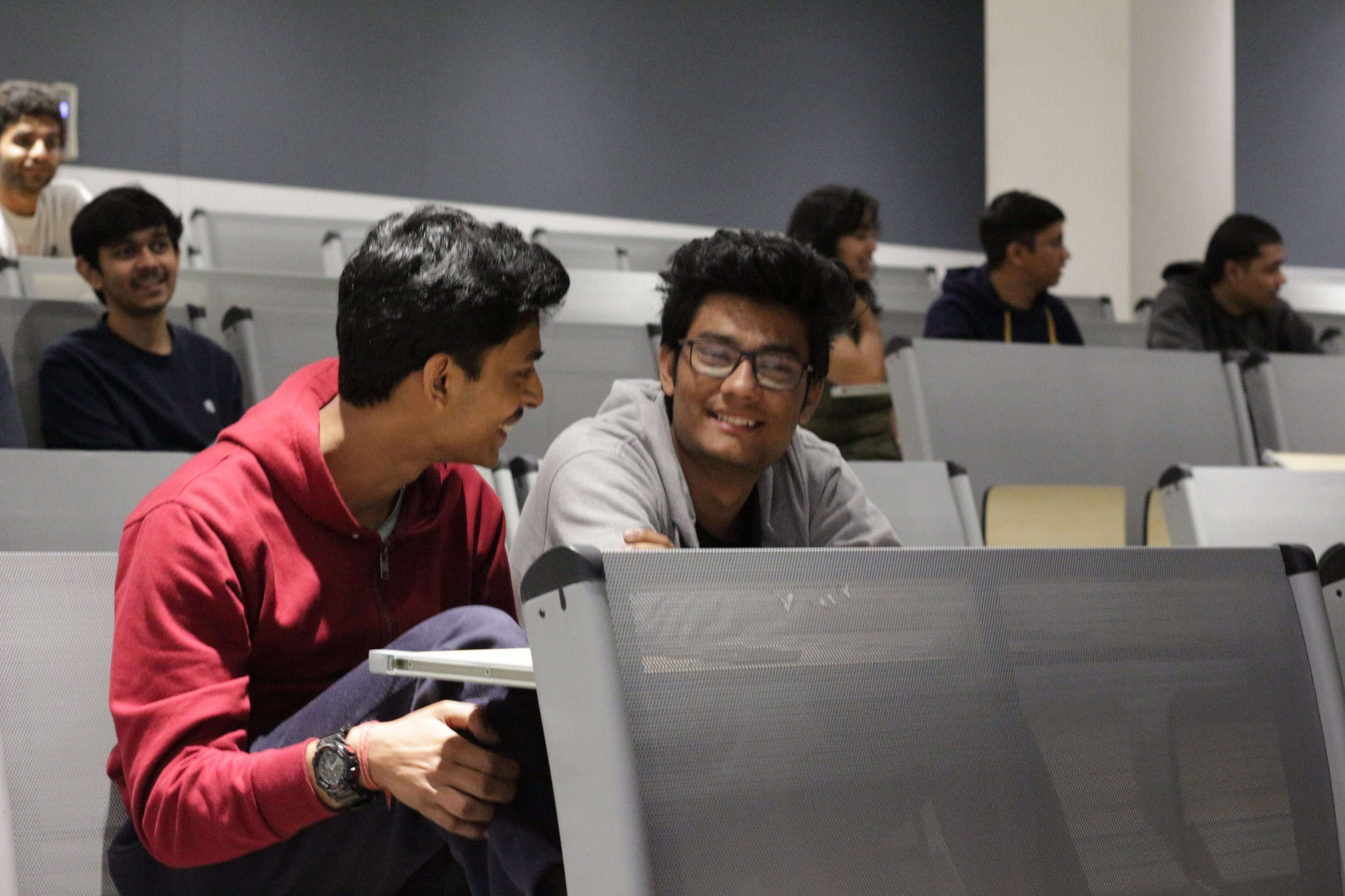 Students scratch their heads in Pop Quiz by Cerebrum