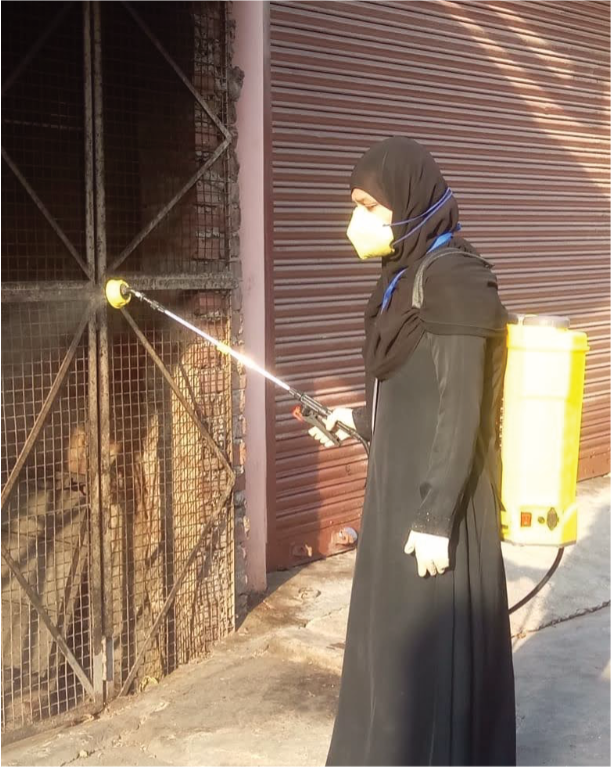 She fought threats, disdain to sanitize temples, mosques