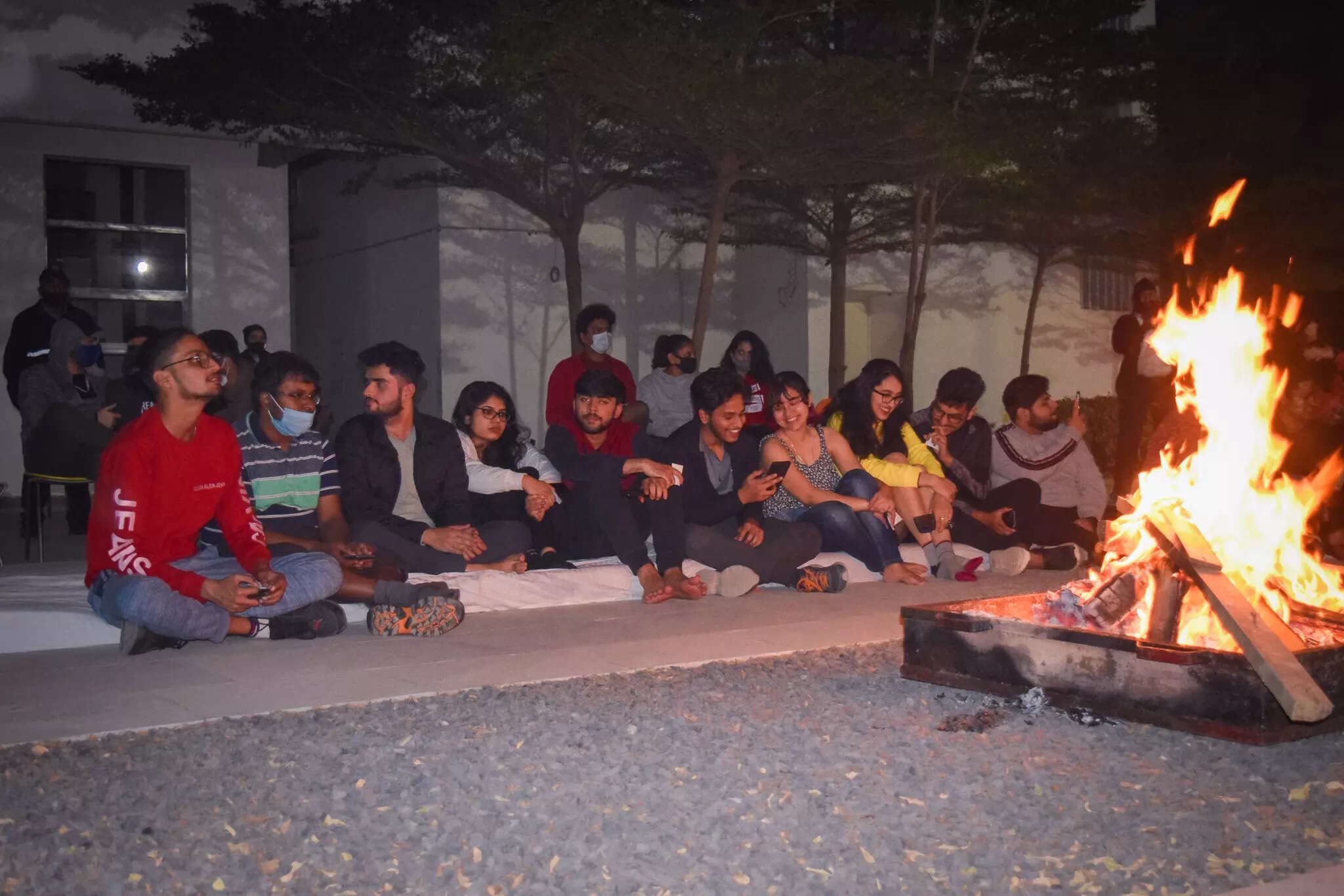 Sports department holds a Bonfire after 18 months
