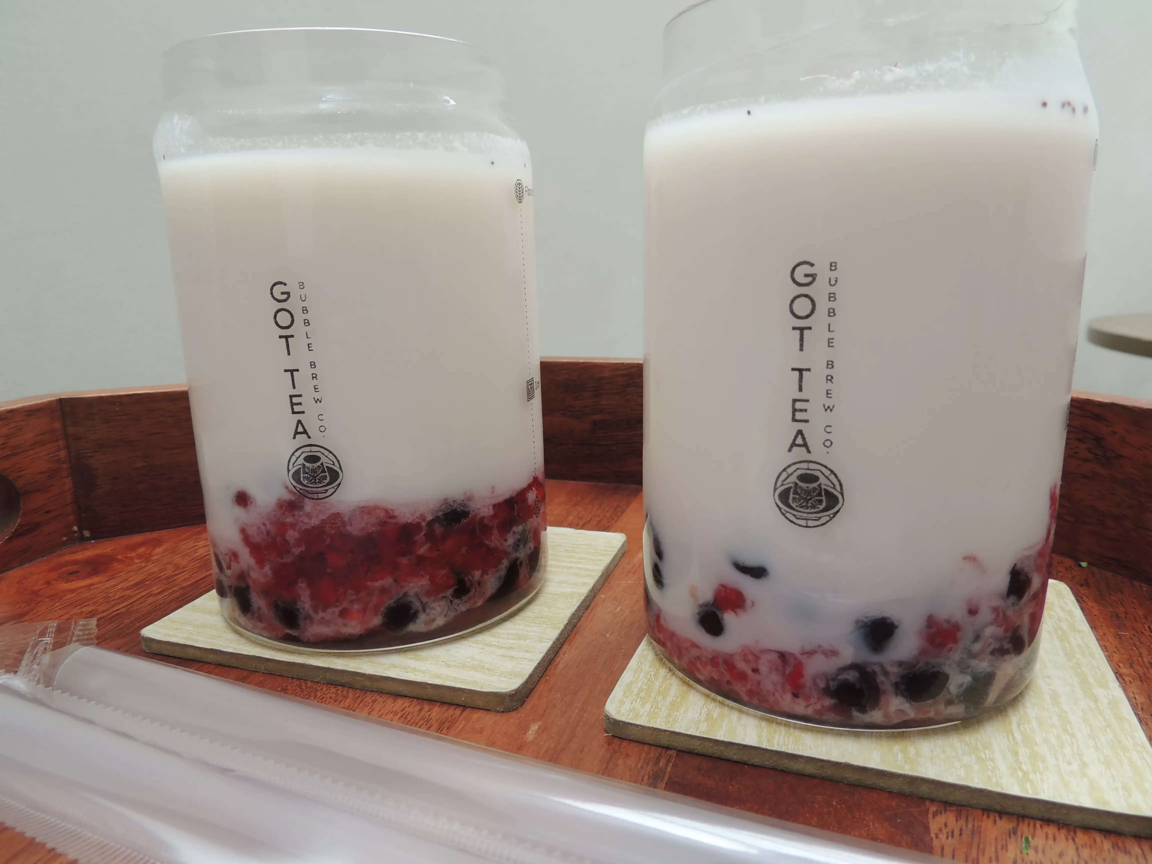 All that bubble in your cup is friendly Korean effort