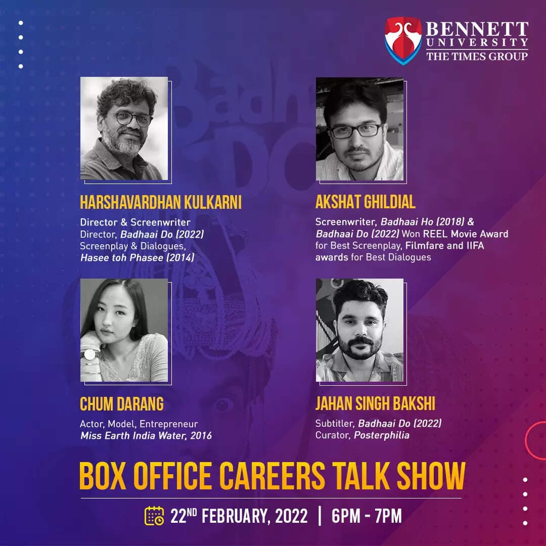 Third Box Office Talk Show to feature Badhai Do team