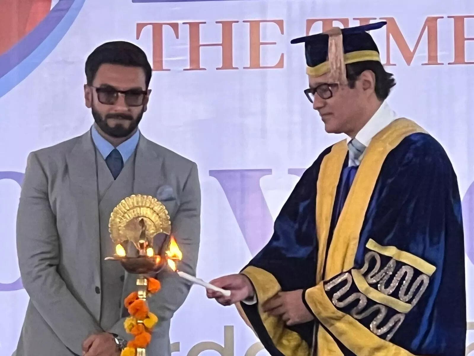 Ranveer rocks Bennett University at 4th convocation