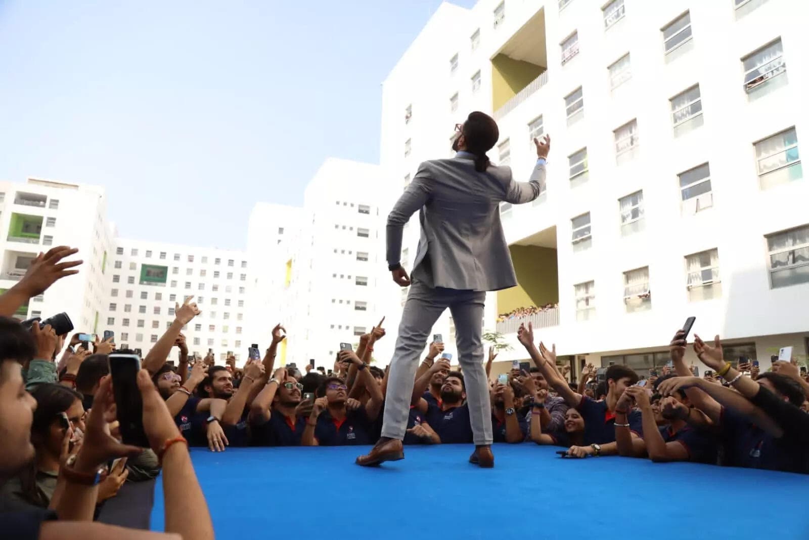 ‘Gully Boy’ sends students into raptures