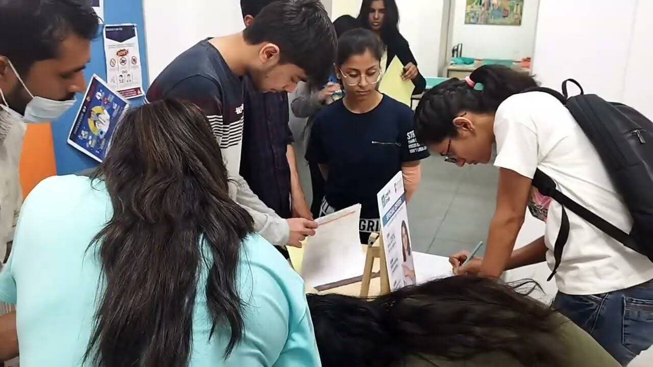 Oral hygiene camp held at Bennett University