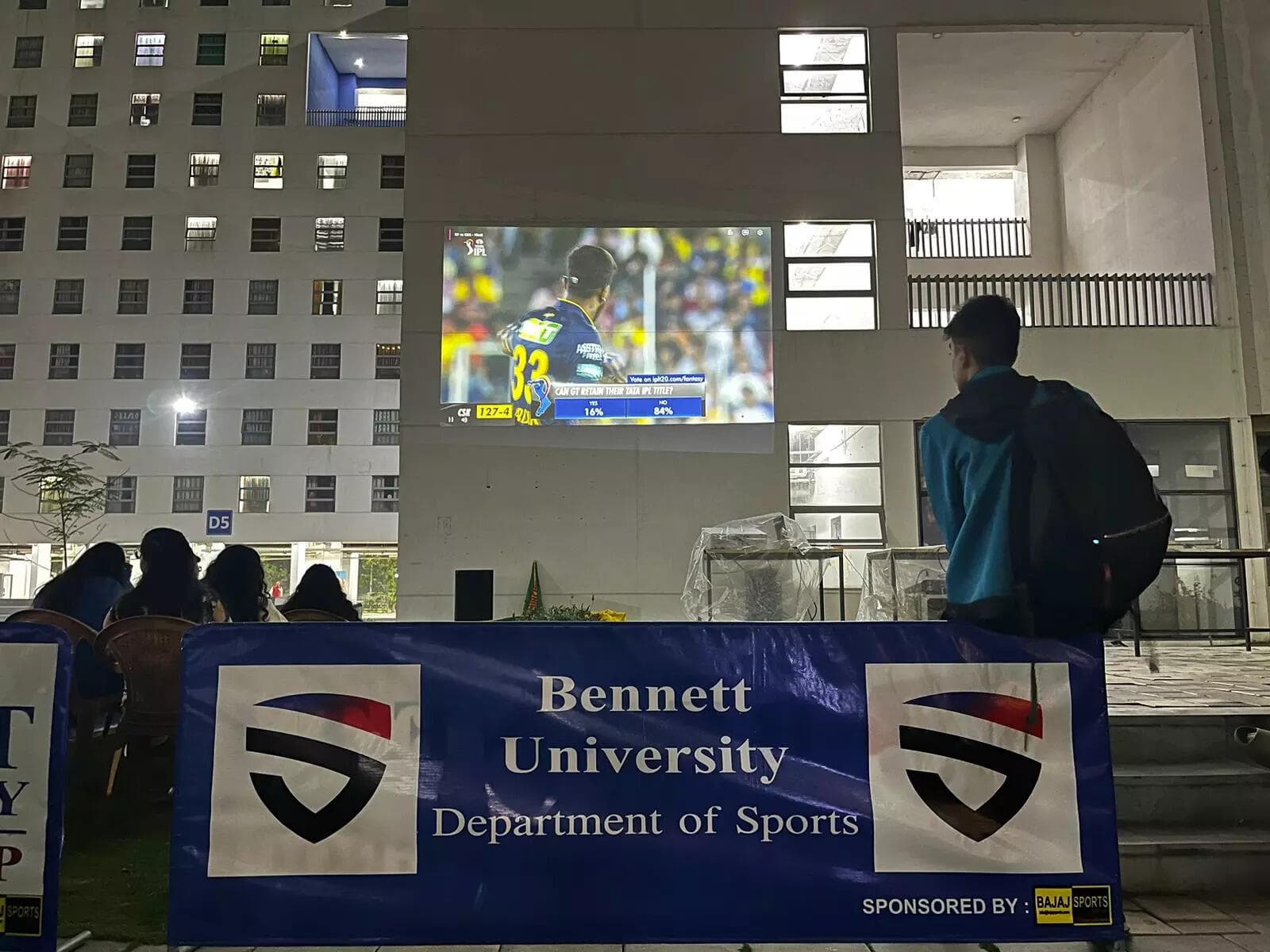 At IPL screening, Bennett students get a surprise