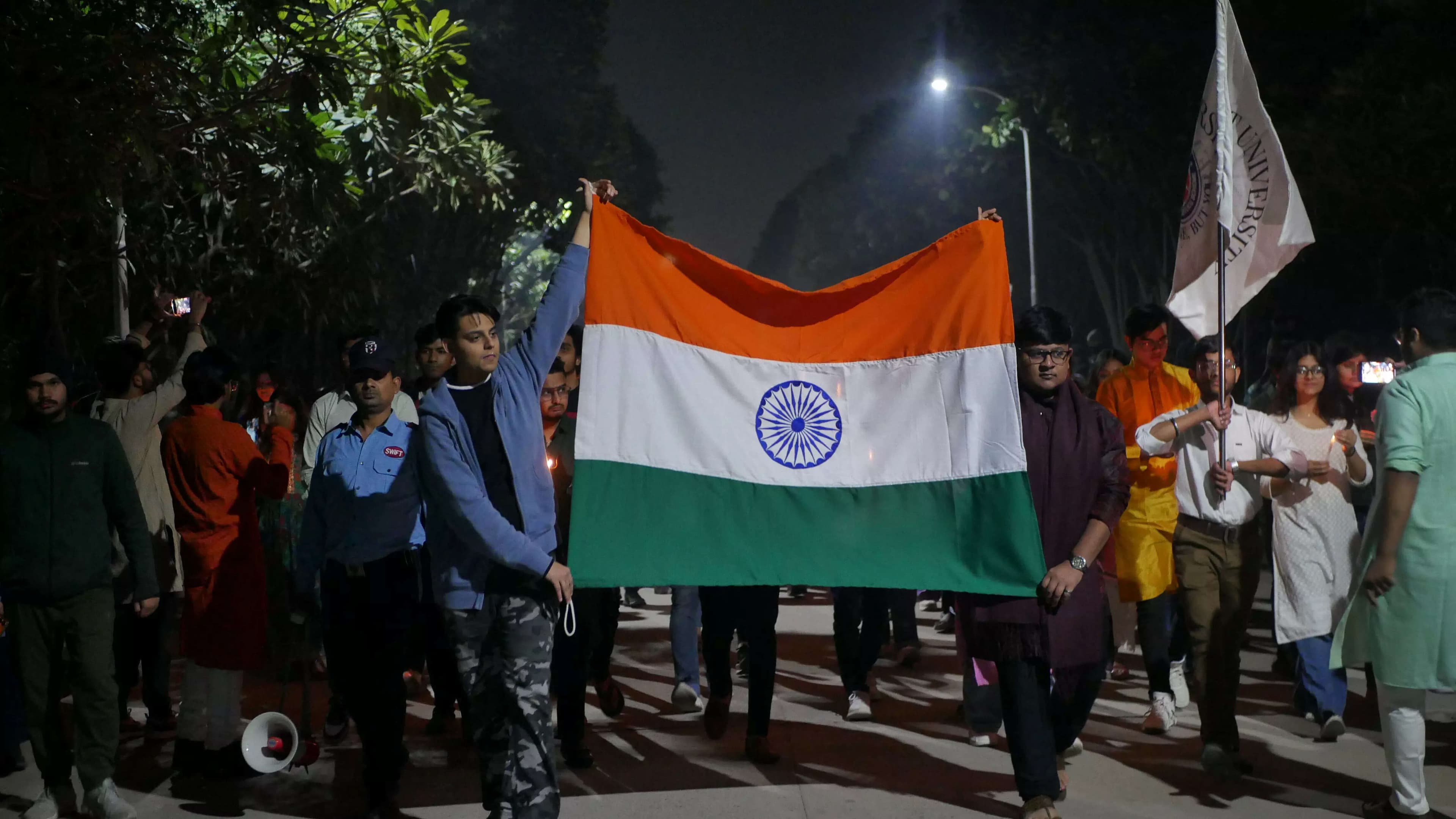 BU students pay respect to Pulwama attack martyrs
