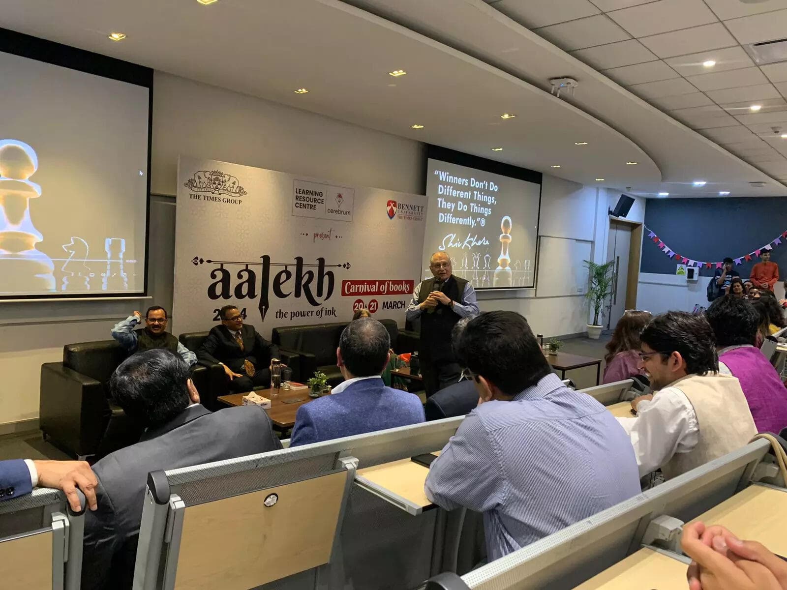 Shiv Khera's motivational triumph at Aalekh 2k24