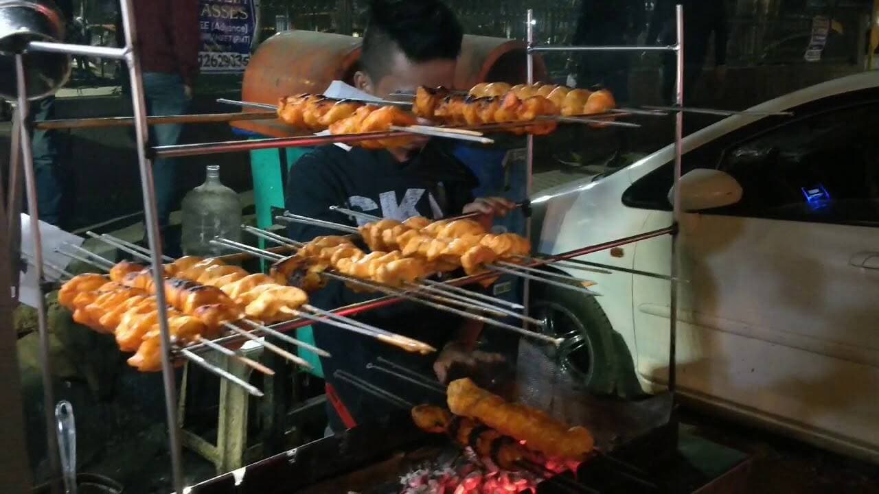 Street food in Vikas Puri